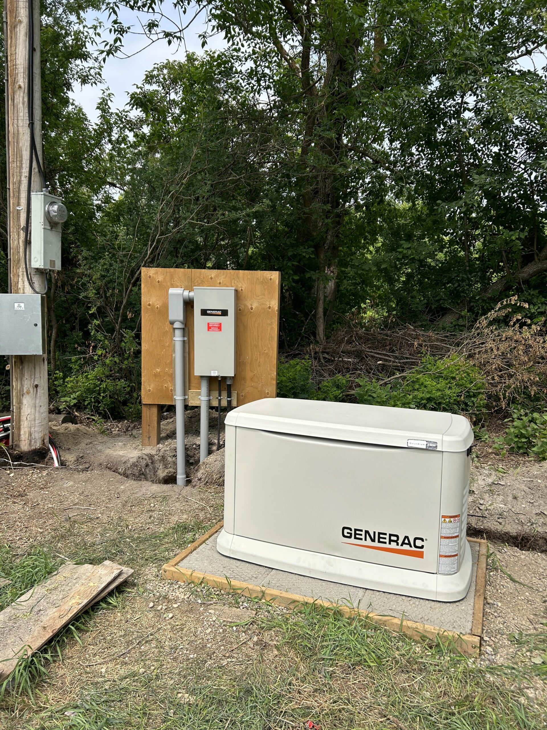 Generac standby generator maintenance and service