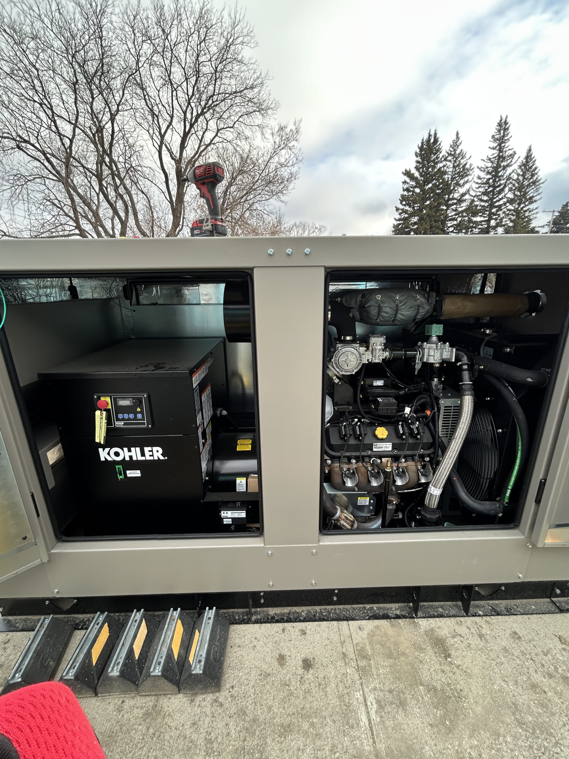 Generator commissioning and electrical testing in Manitoba
